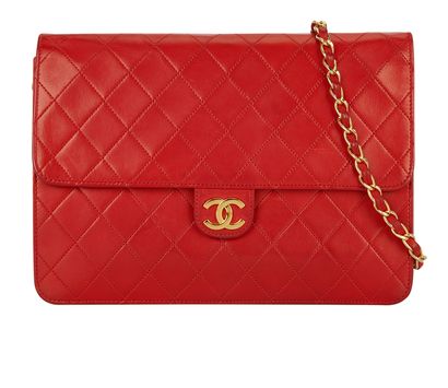 Chanel Vintage Quilted Shoulder Bag, front view